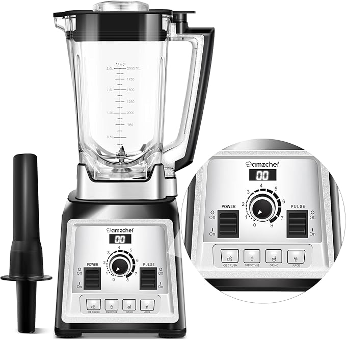 AMZCHEF 2000W Standmixer